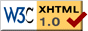 Valid XHTML1.0!